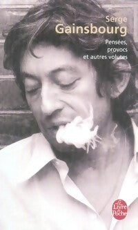 Livrenpoche : Pensées, répliques et anecdotes - Serge Gainsbourg - Livre