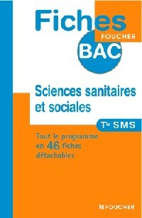 Livrenpoche : Sciences sanitaires et sociales terminale SMS - Sylvie Pierre - Livre