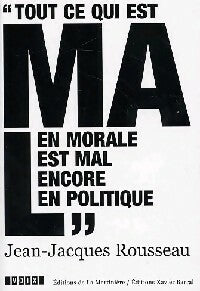 Livrenpoche : Jean-Jacques Rousseau - Jean-Jacques Rousseau - Livre
