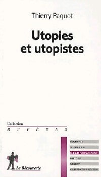 Utopies et utopistes - Thierry Paquot - Livre