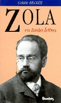 Livrenpoche : Zola - Colette Becker - Livre