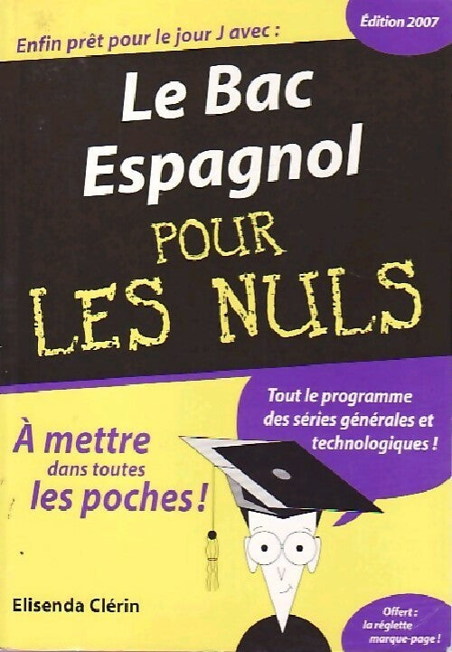 Livrenpoche : Le bac espagnol pour les nuls - Elisenda Clérin - Livre