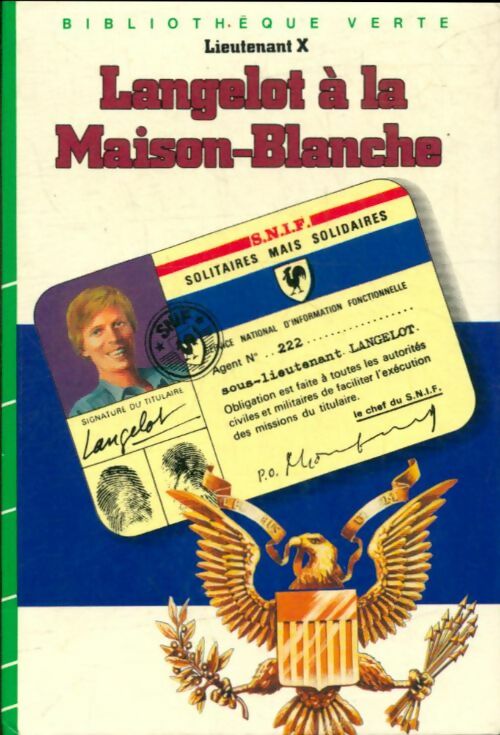Livrenpoche : Langelot à la maison blanche - Lieutenant X - Livre