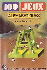 Livrenpoche : 100 jeux alphabétiques - Pierre Berloquin - Livre
