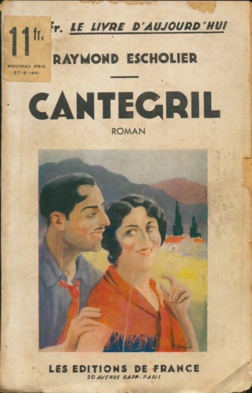 Livrenpoche : Cantegril - Raymond Escholier - Livre