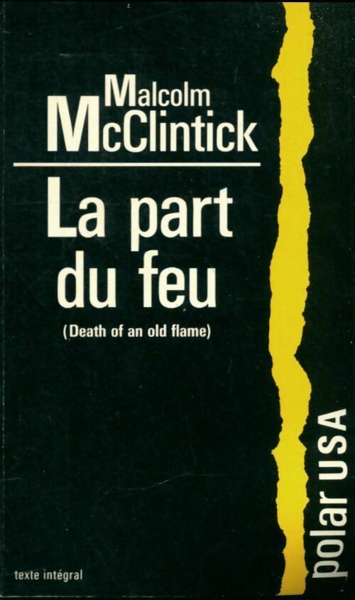 Livrenpoche : La part du feu - Clintick-M - Livre