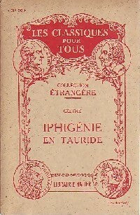 Livrenpoche : Iphigénie - Johann Wolfgang Von Goethe - Livre