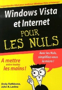 Livrenpoche : Windows Vista et Internet pour les nuls - Andy Rathbone - Livre