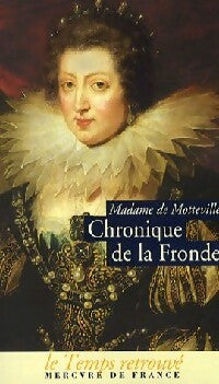 Livrenpoche : Chronique de la fronde - Mme De Motteville - Livre