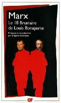 Le 18 brumaire de Louis Bonaparte - Karl Marx - Livre