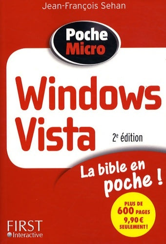 Windows Vista - Jean-François Sehan -  Poche Micro - Livre