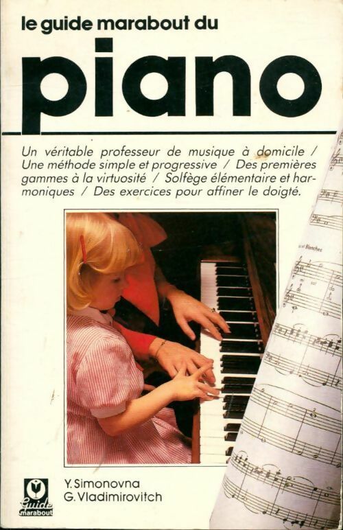 Le guide marabout du piano - G. Vladimirovitch -  Guide Marabout - Livre