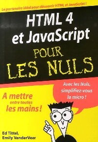 Livrenpoche : HtML et Javascript pour les nuls - Ed Tittel - Livre