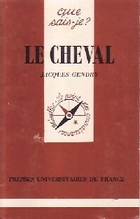 Livrenpoche : Le cheval - Jacques Gendry - Livre
