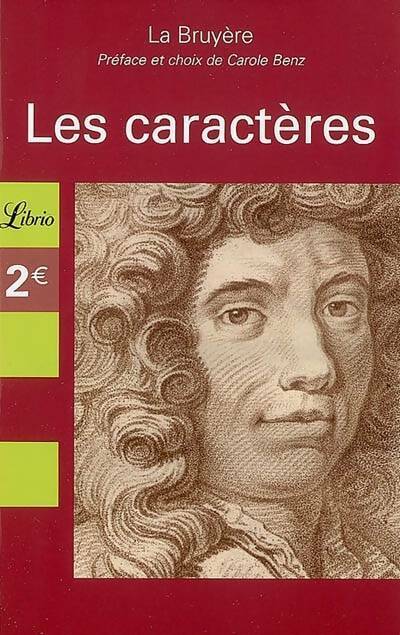 Livrenpoche : Les caractères - Jean De la Bruyère - Livre
