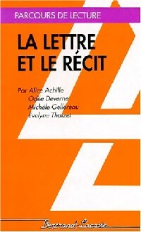 Livrenpoche : La lettre et le récit - Collectif - Livre