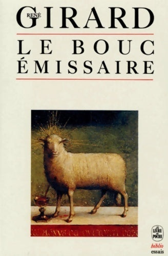 Livrenpoche : Le bouc émissaire - René Girard - Livre