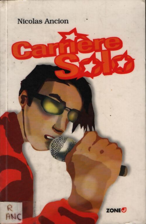 Carrière solo - Nicolas Ancion - Livre