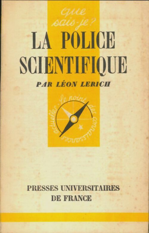 Livrenpoche : La police scientifique - Léon Lerich - Livre