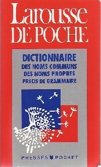 Livrenpoche : Larousse de poche - Inconnu - Livre