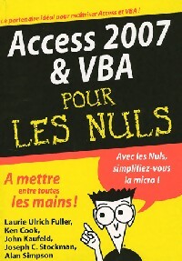 Livrenpoche : Access 2007 et VBA pour les nuls - John Kaufeld - Livre