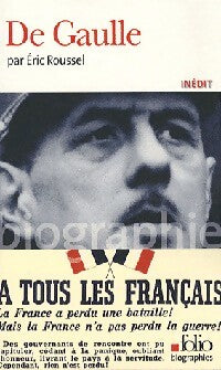 De Gaulle - Eric Roussel - Livre