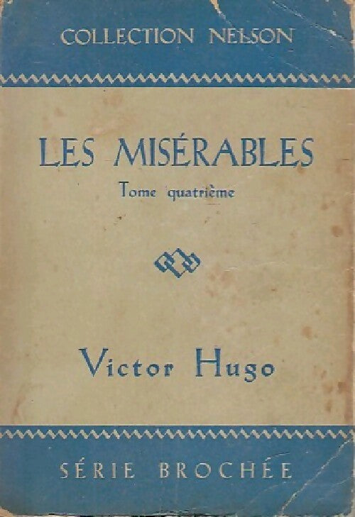 Livrenpoche : Les misérables Tome IV - Victor Hugo - Livre