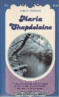 Livrenpoche : Maria Chapdelaine - Louis Hémon - Livre