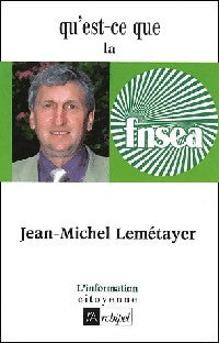 Livrenpoche : Qu'est-ce que la FNSEA ? - Jean-Michel Lemétayer - Livre