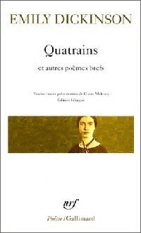 Livrenpoche : Quatrains et autres poèmes brefs - Emily Dickinson - Livre