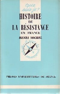 Livrenpoche : Histoire de la résistance en France - Henri Michel - Livre