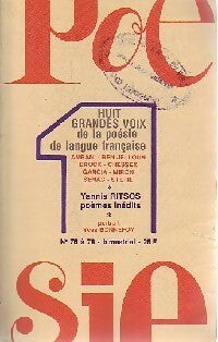 Livrenpoche : Huit grandes voix de la poésie de langue française - Collectif - Livre