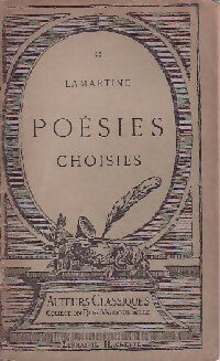 Livrenpoche : Poésies choisies - Alphonse De Lamartine - Livre