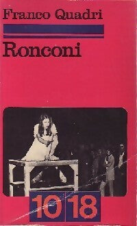 Livrenpoche : Ronconi - Franco Quadri - Livre