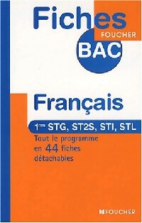 Livrenpoche : Français premières STG, ST2S, STI, STL - Isabelle Mimouni - Livre