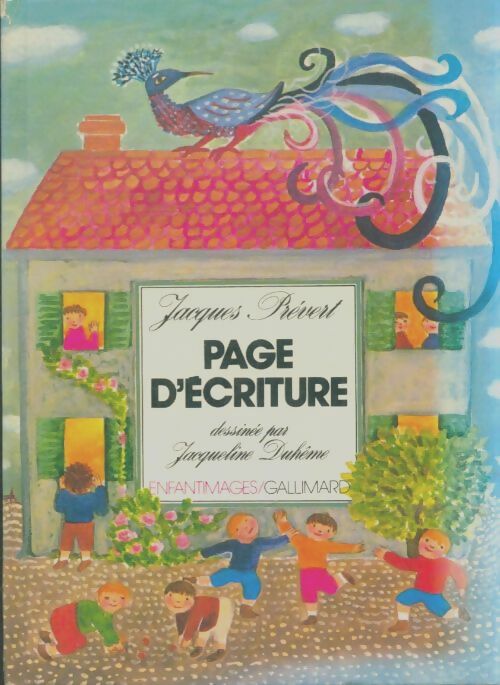 Livrenpoche : Page d'écriture - Jacques Prévert - Livre