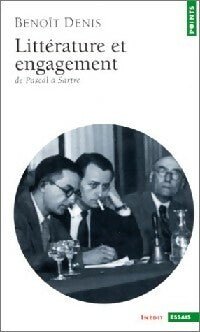 Livrenpoche : Littérature et engagement - Benoît Denis - Livre