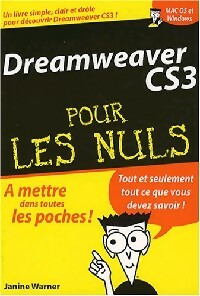 Livrenpoche : Dreamweaver CS3 - Janine Warner - Livre