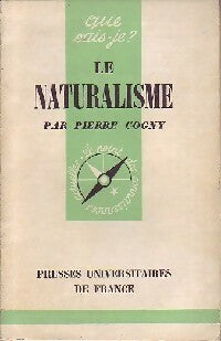 Le naturalisme - Pierre Cogny - Livre