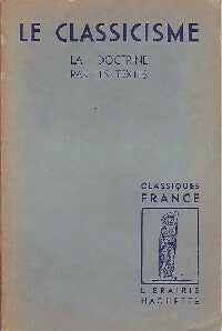 Livrenpoche : Le classicisme - Henri Bénac - Livre