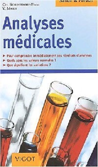 Analyses médicales - Timm Schottdorf - Livre