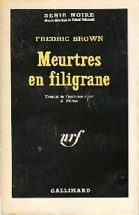 Livrenpoche : Meurtres en filigrane - Fredric Brown - Livre
