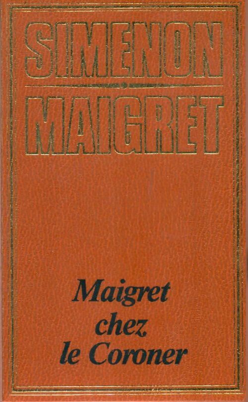 Livrenpoche : Maigret chez le coroner - Georges Simenon - Livre