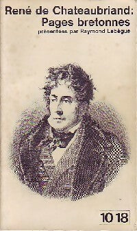 Livrenpoche : Pages bretonnes - François René Chateaubriand - Livre