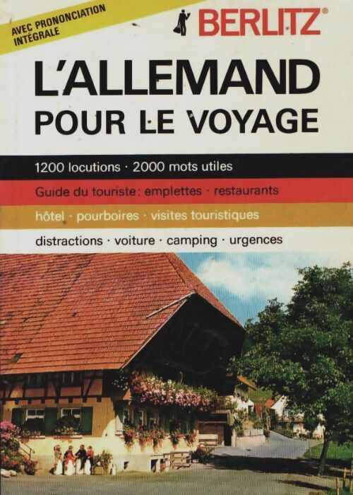Livrenpoche : L'allemand pour le voyage - Collectif - Livre