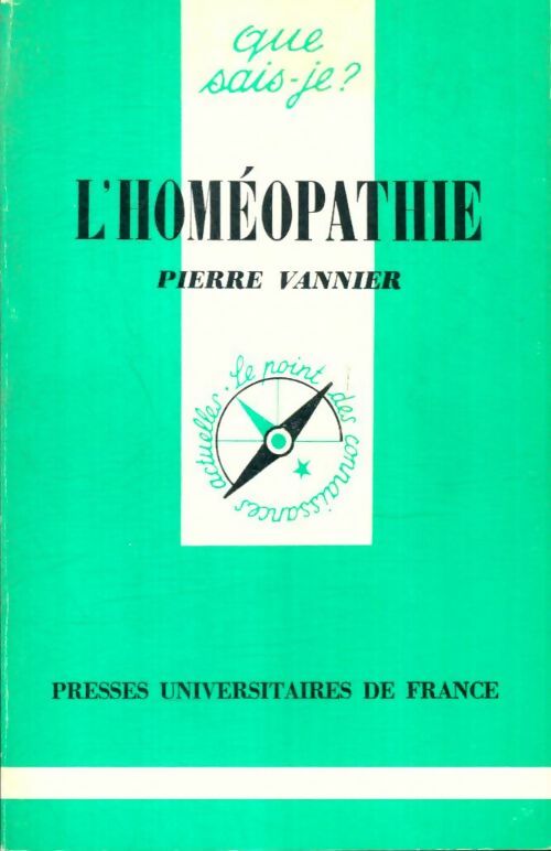 Livrenpoche : L'homéopathie - Pierre Vannier - Livre