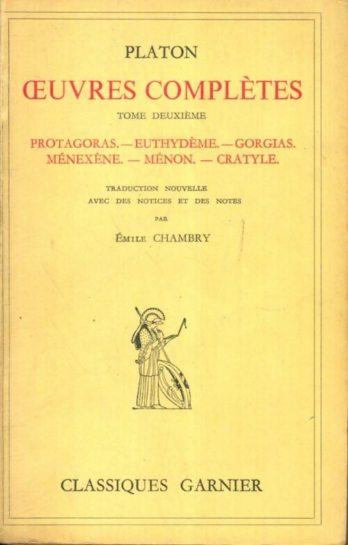 Livrenpoche : Oeuvres complètes Tome II - Platon - Livre