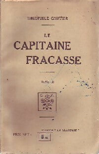 Livrenpoche : Le capitaine Fracasse Tome III - Théophile Gautier - Livre