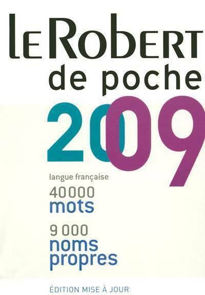 Livrenpoche : Le robert de poche 2009 - Inconnu - Livre