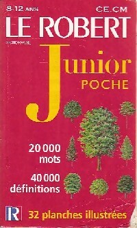 Le robert junior poche CE-CM - Inconnu -  Le Robert et Collins - Poche - Livre